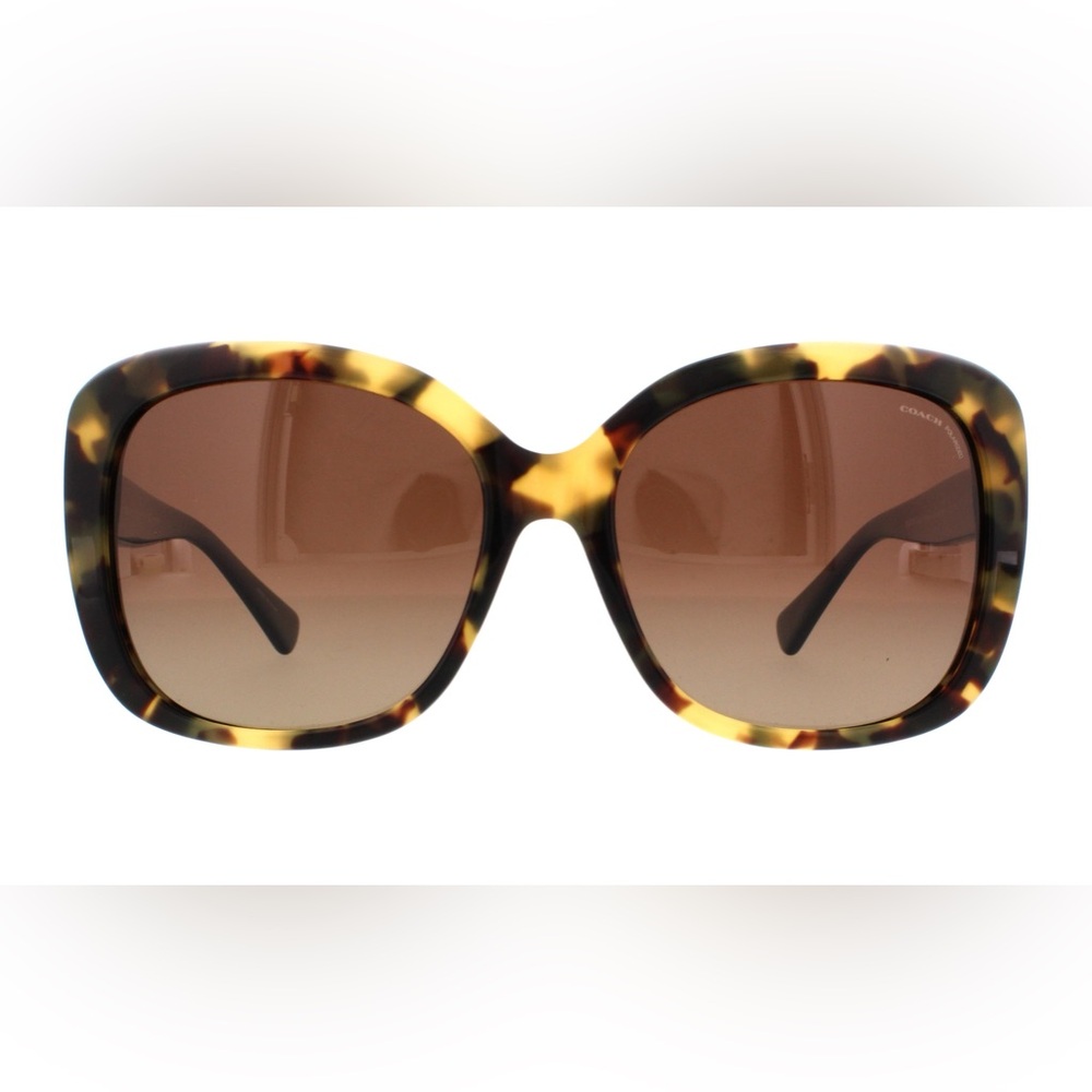 Coach Polarized tortoise shell sunglasses HC 8158